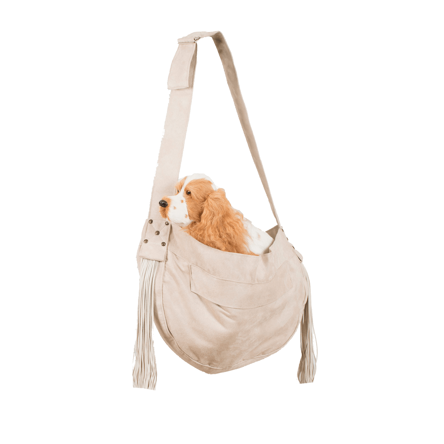 Doe Cuddle Carrier with Fringe