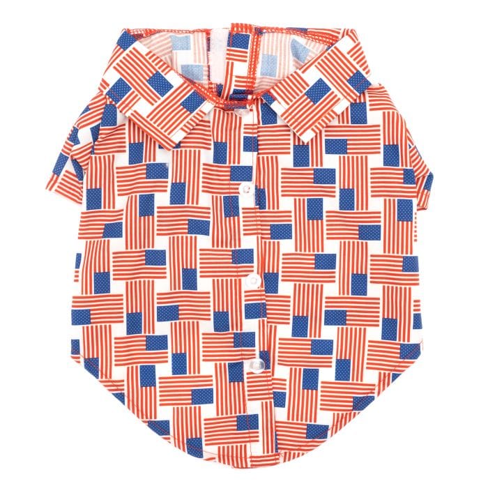 Patchwork Flag Shirt