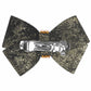 Black Glitzerati Nouveau Bow Hair Bow