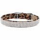 Cheetah Couture 4 Row Giltmore Collar