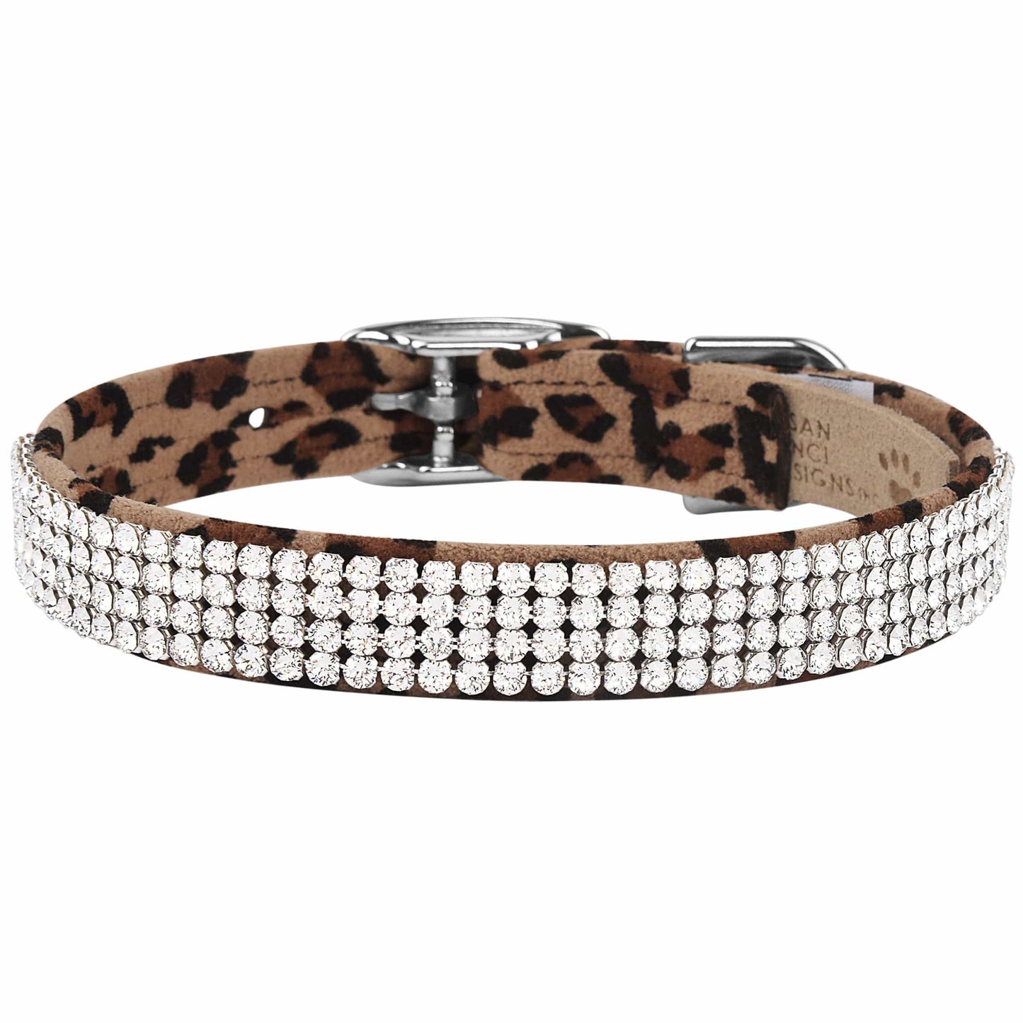 Cheetah Couture 4 Row Giltmore Collar