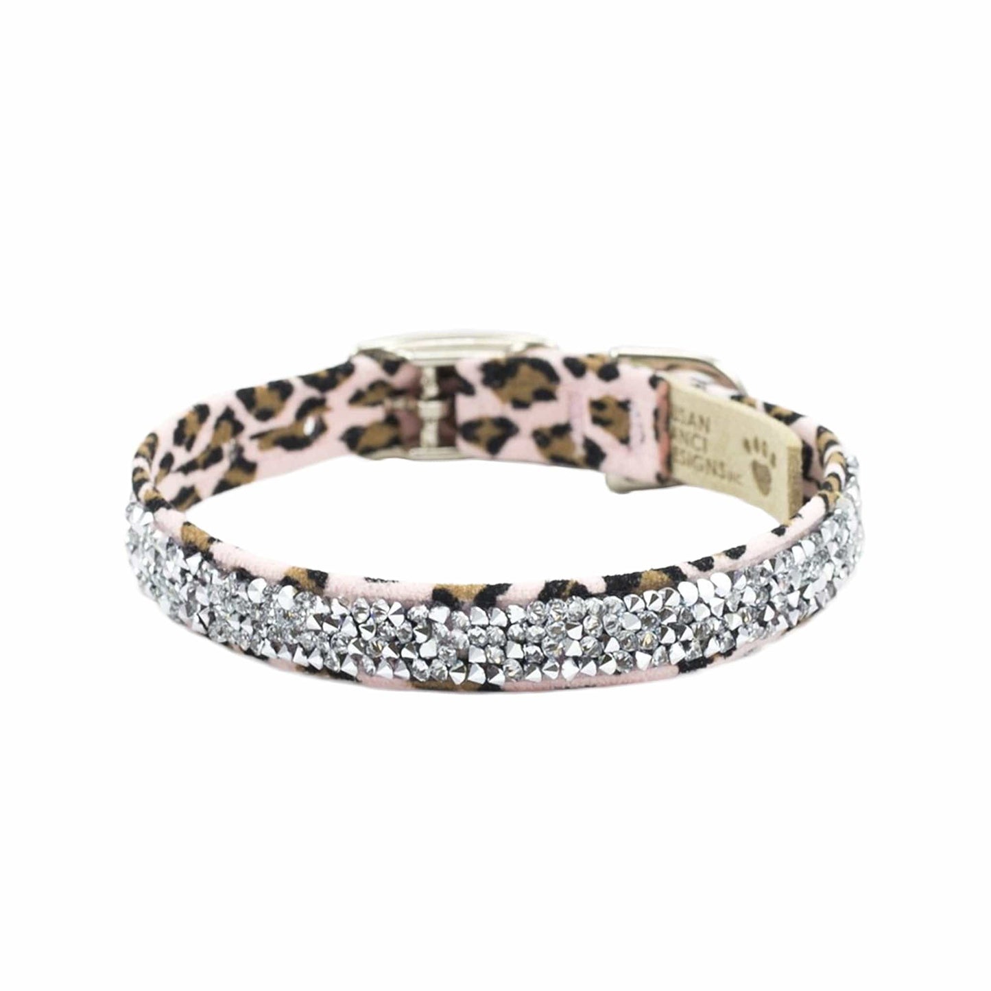 Cheetah Couture Crystal Rocks Collar