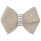 Nouveau Bow Hair Bow with Silver Stardust