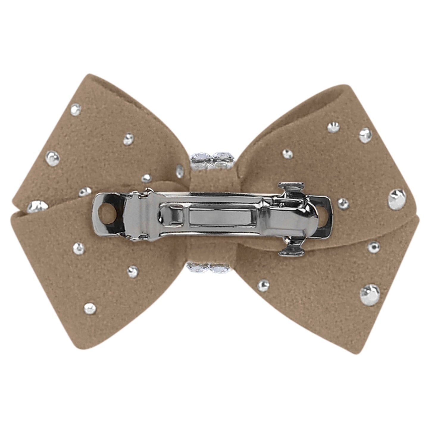 Nouveau Bow Hair Bow with Silver Stardust