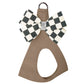 Windsor Check Nouveau Bow Step In Harness- Classic Neutrals