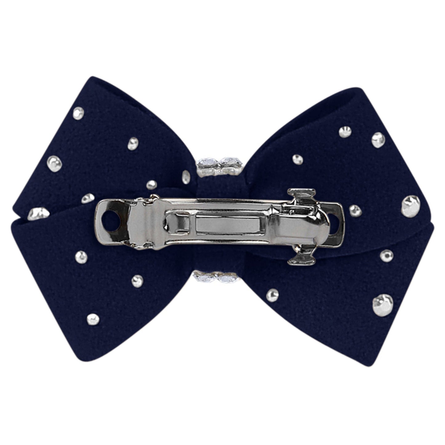 Nouveau Bow Hair Bow with Silver Stardust