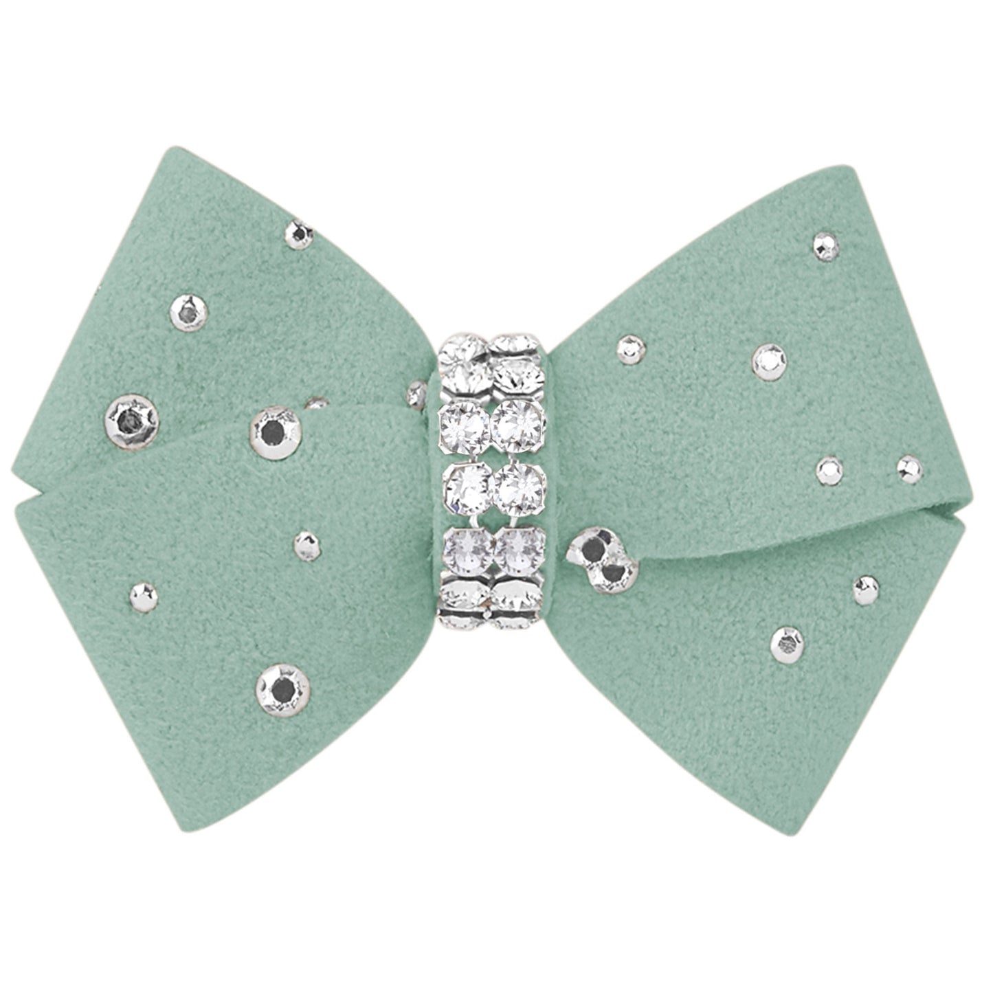 Nouveau Bow Hair Bow with Silver Stardust