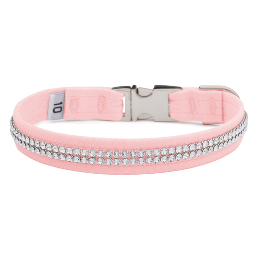 Puppy Pink 2 Row Giltmore Perfect Fit Collar