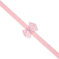 Puppy Pink Houndstooth Nouveau Bow with Pink Giltmore Leash