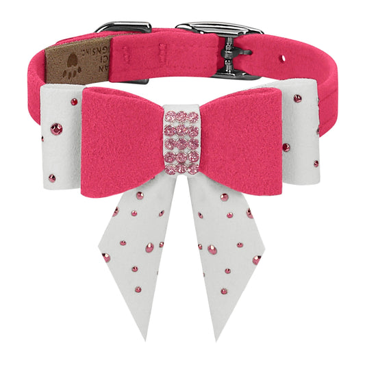 Pink is Love 2022 Double Tail Bow Collar