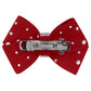 Nouveau Bow Hair Bow with Silver Stardust