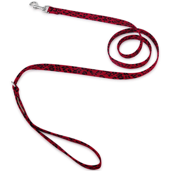 Complimentary Leash with $100 purchase-Red Cheetah