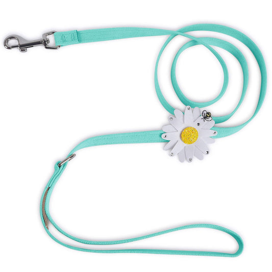 Large Daisy with AB Crystal Stellar Center Leash