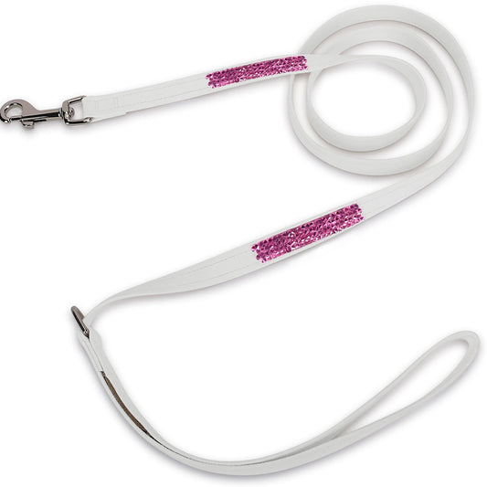 Pink is Love 2022 Pink Crystal Rocks Leash