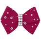 Nouveau Bow Hair Bow with Silver Stardust