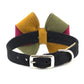 Autumn Pinwheel Bow Collar