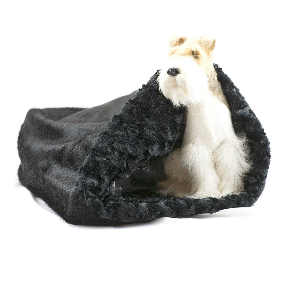 Black Fur with Black Curly Sue Cuddle Cup