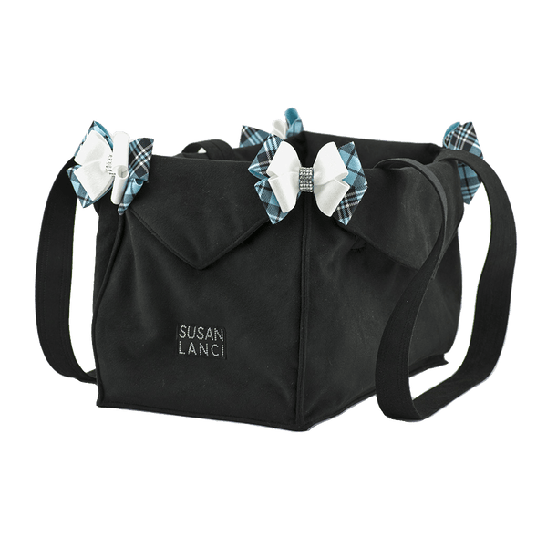 Scotty Tiffi Plaid Double Nouveau Bow Luxury Carrier