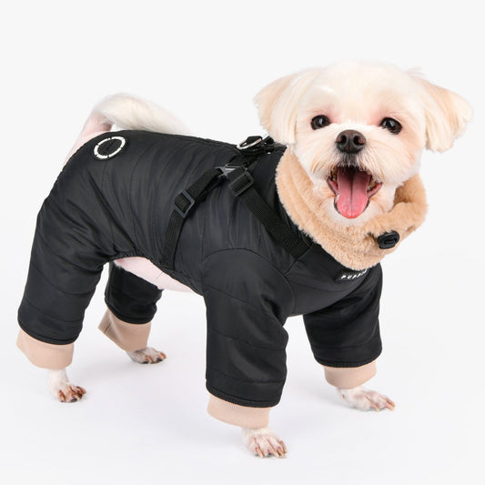 EVERSON  DOG COAT - BLACK