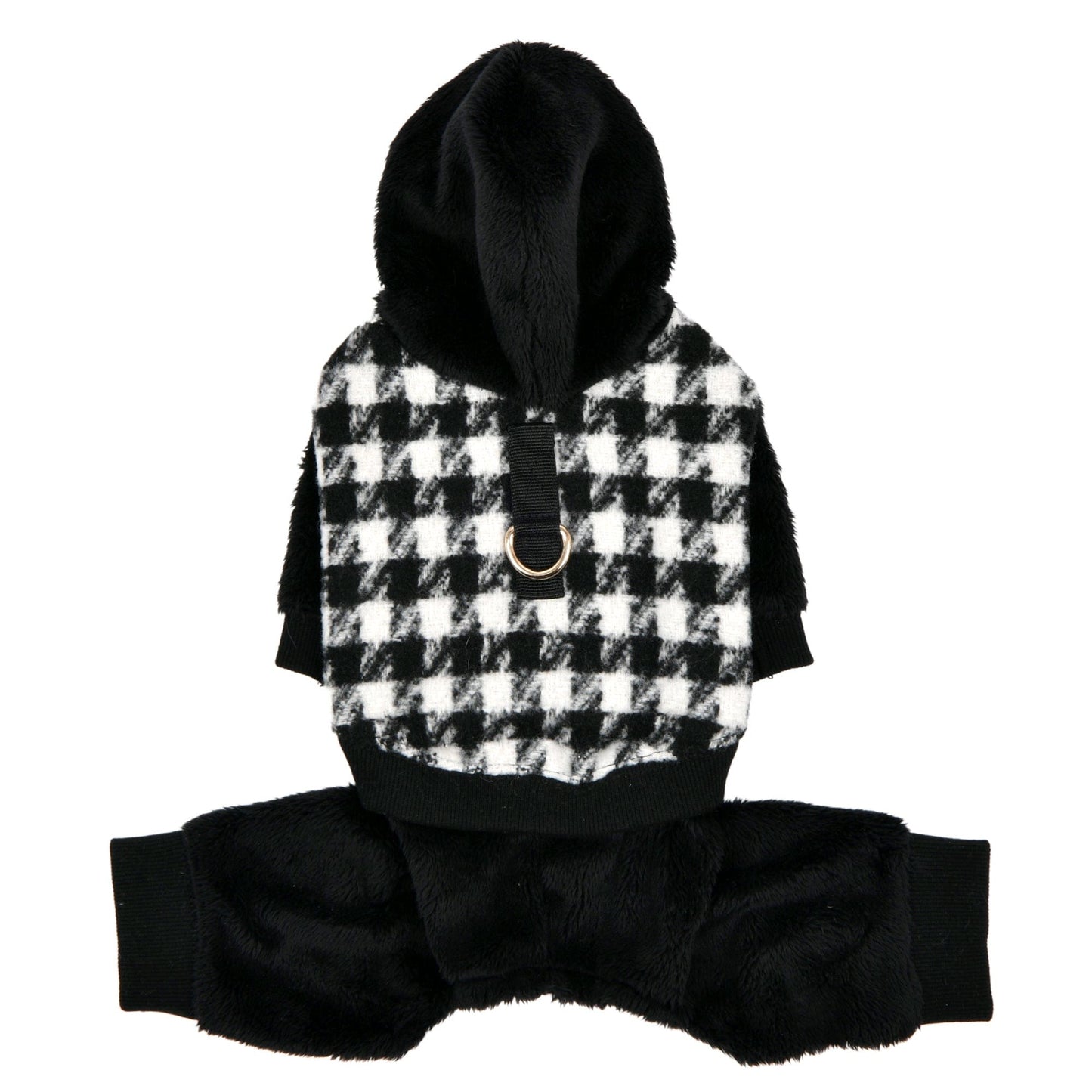 CAGNIE DOG JUMPSUIT- BLACK