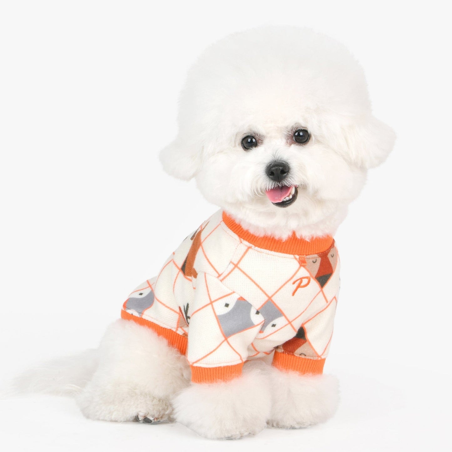 ALBA DOG TSHIRT - IVORY