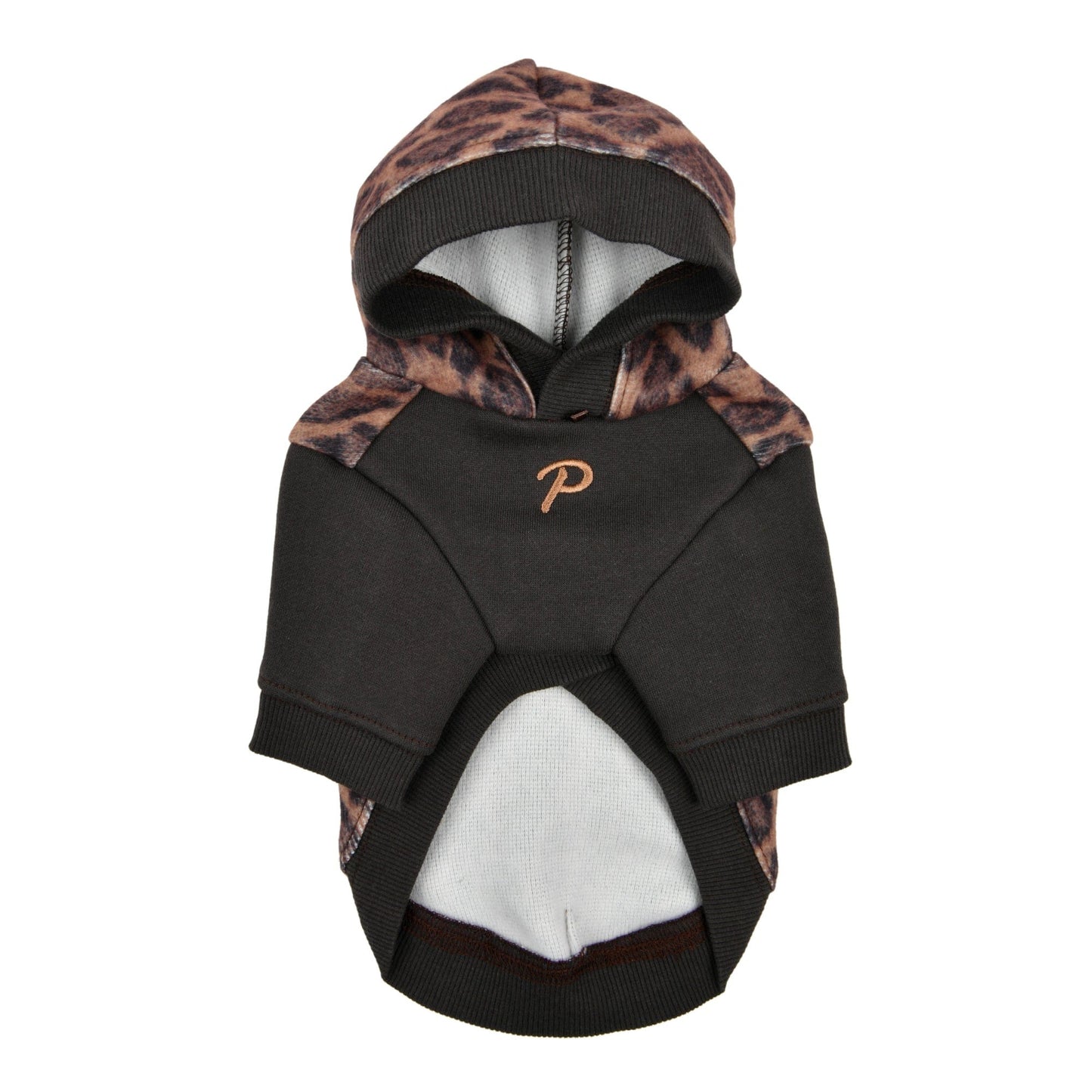 KOVO DOG HOODIE - BROWN