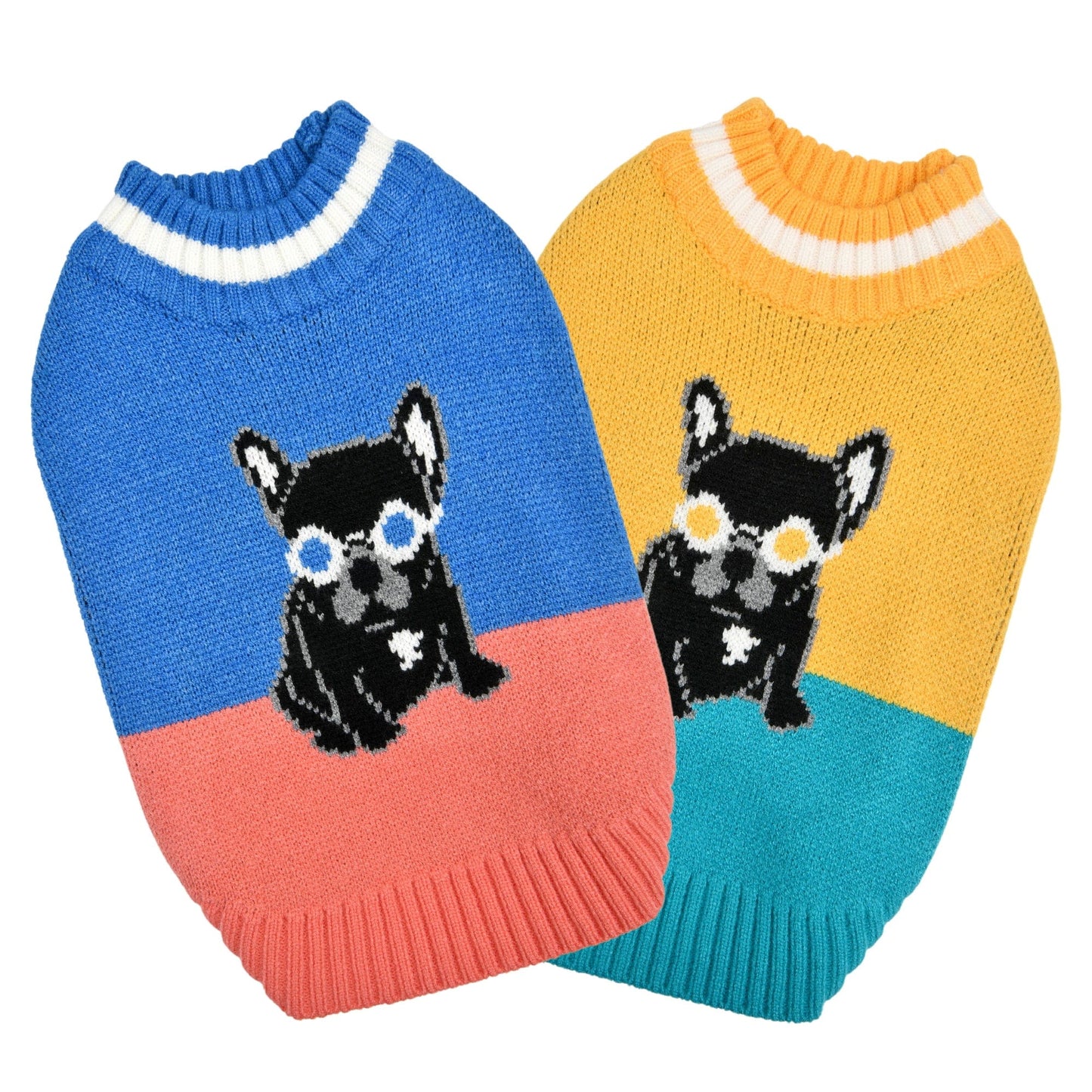 BRUNO DOG SWEATER - BLUE