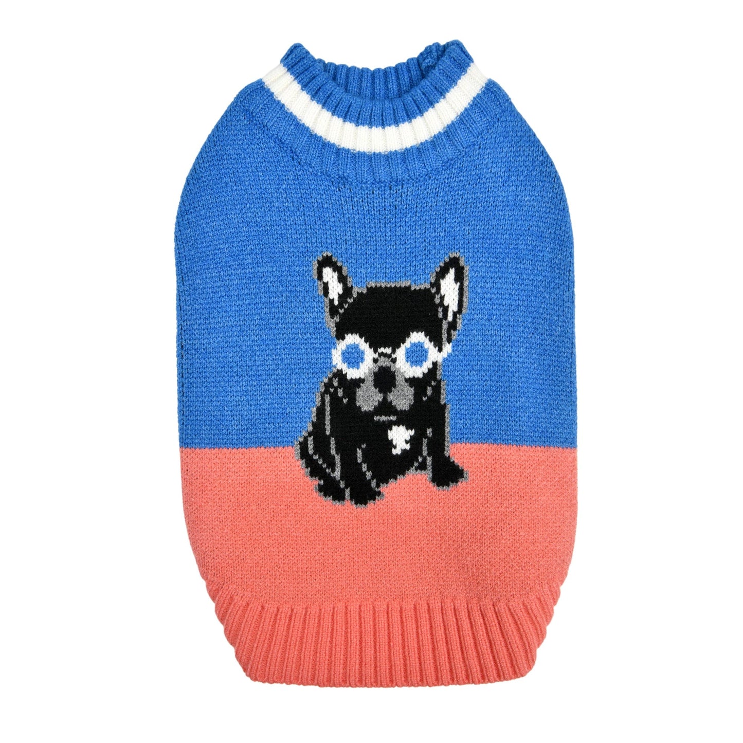 BRUNO DOG SWEATER - BLUE