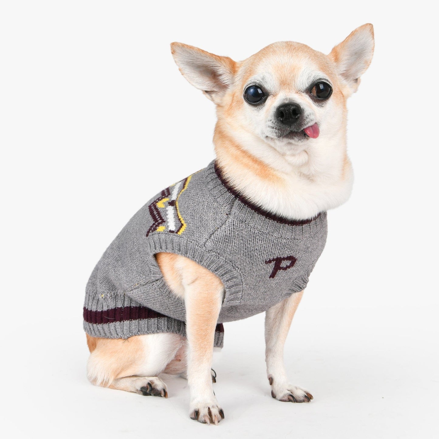 KYLO DOG SWEATER - MELANGE GREY