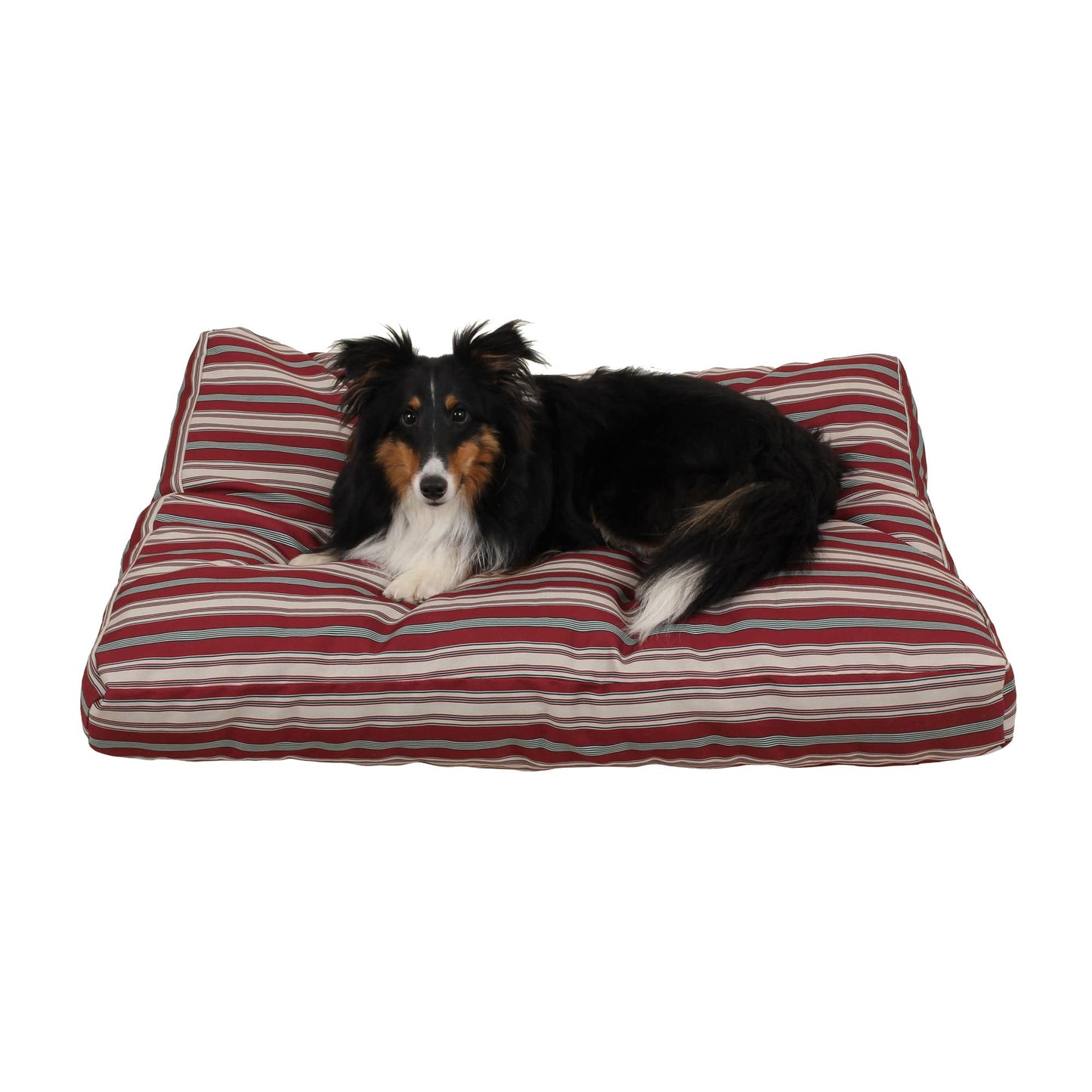 Striped Faux Gusset Jamison - Indoor / Outdoor Pet Bed