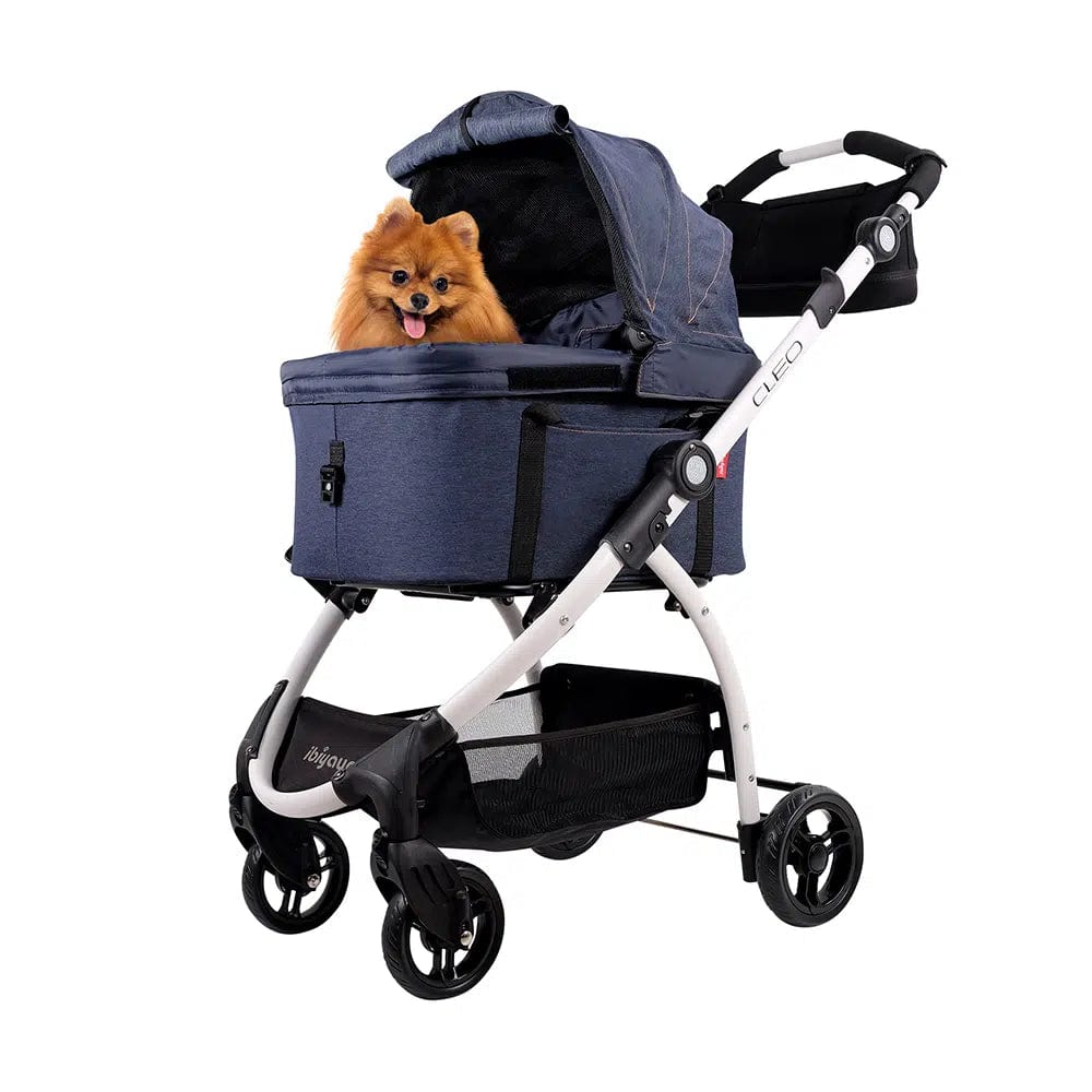 CLEO Travel System Pet Stroller - Blue Jeans