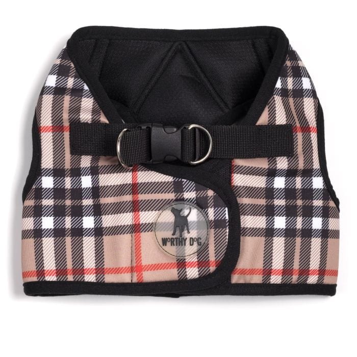 Plaid Sidekick Harness - Tan