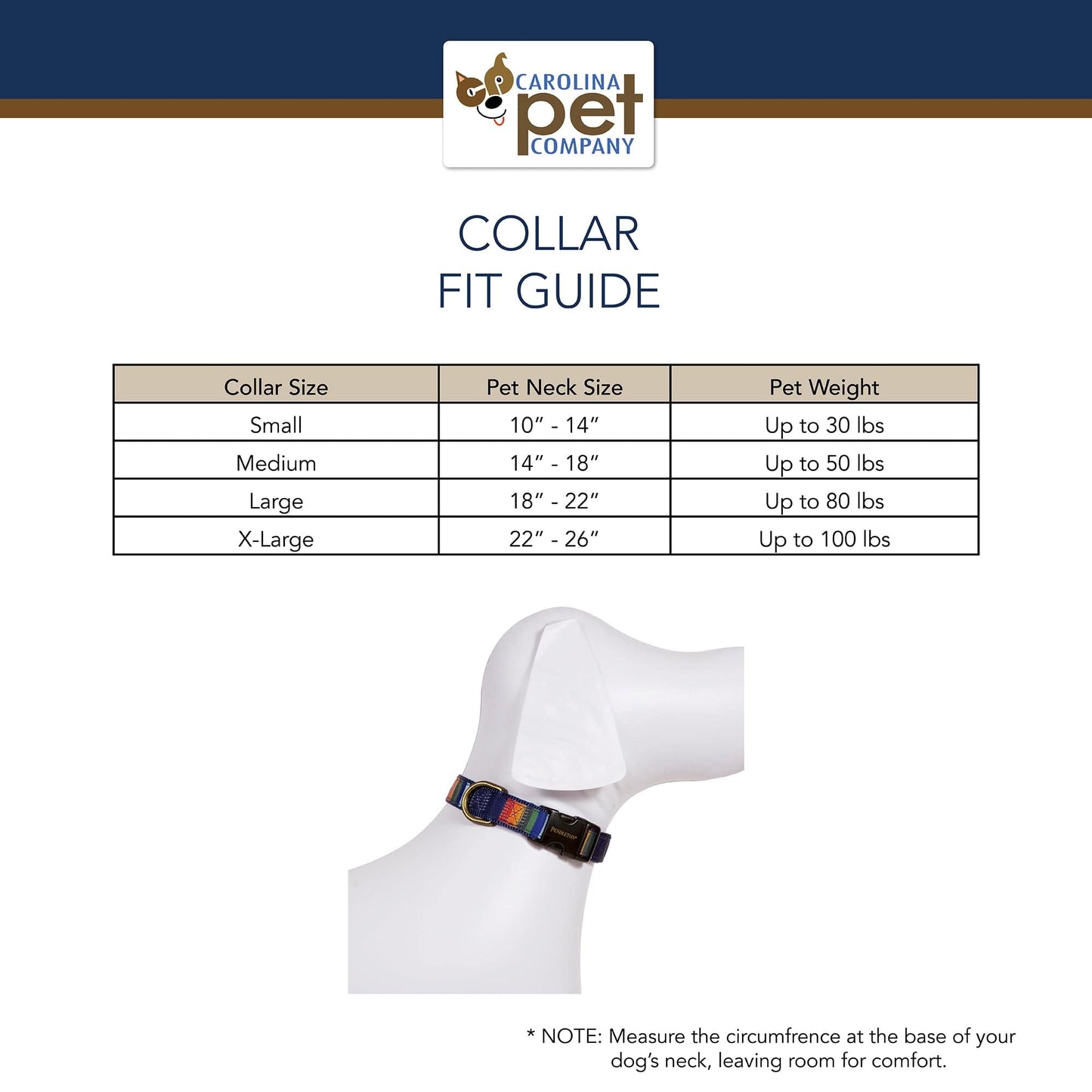 Pendleton National Park Hiker Pet Collar and Leash Collection - Glacier