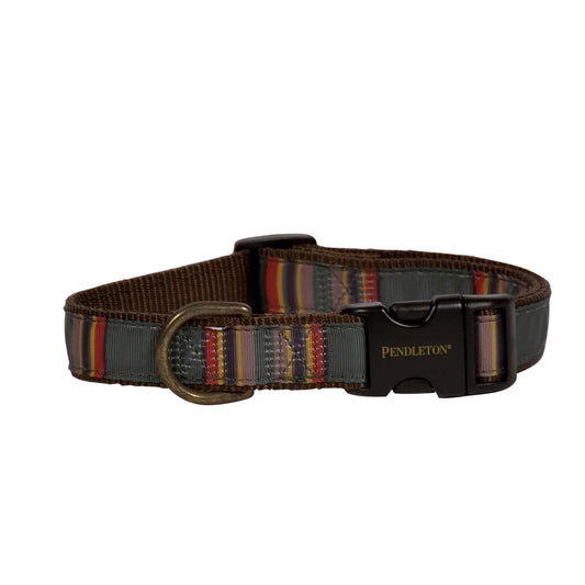 Pendleton Vintage Camp Hiker Pet Collar and Leash Collection - Heather Green