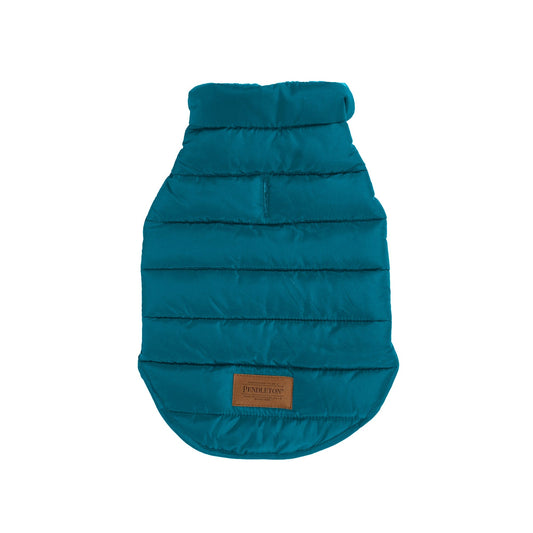 Pendleton Pet Puffer Coat Pilot Rock - Teal