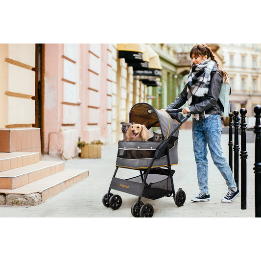 Cloud 9 Pet Stroller - Mustard Yellow