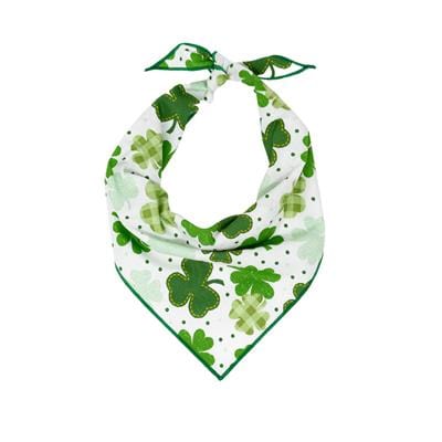 St. Patrick's Day Dog Bandana - St. Paddy Shamrock