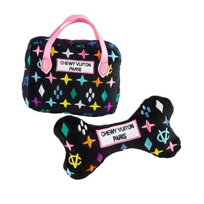 Black Chewy Vuiton Monogram Bundle by Haute Diggity Dog