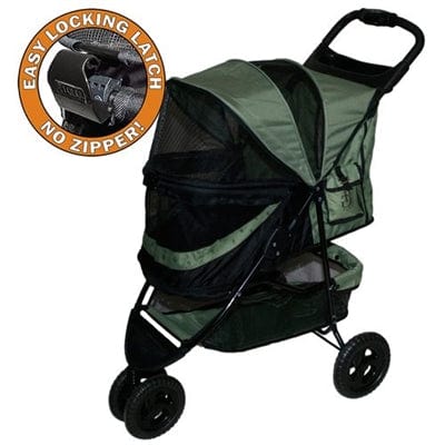 Pet Gear No-Zip Special Edition Stroller - Sage