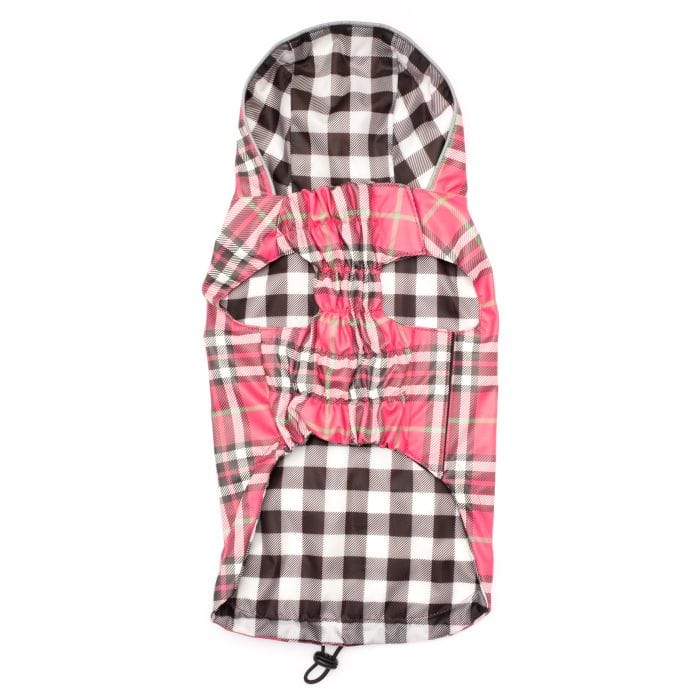 Plaid London Raincoat - Pink