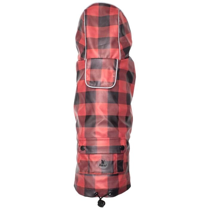 London Raincoat Red/Black