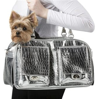 Marlee Bag - Silver Gator