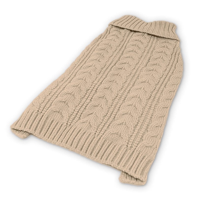 Classic Beige Dog Sweater