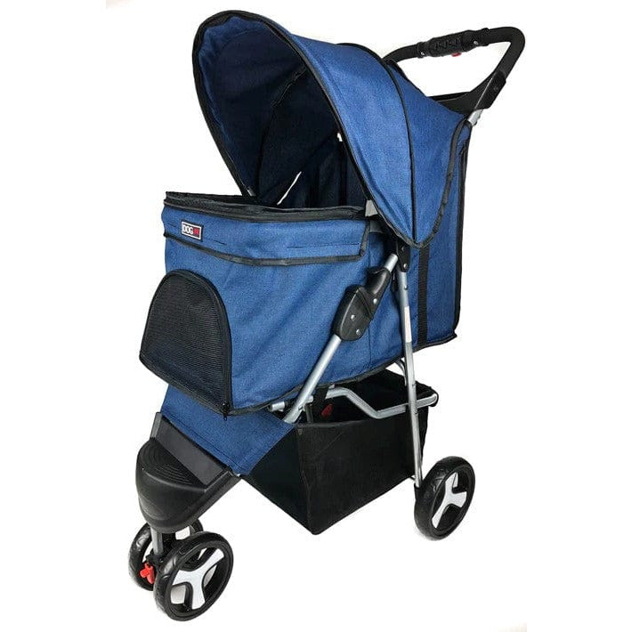 Dogline Casual Pet Stroller + Removable Cup Holder