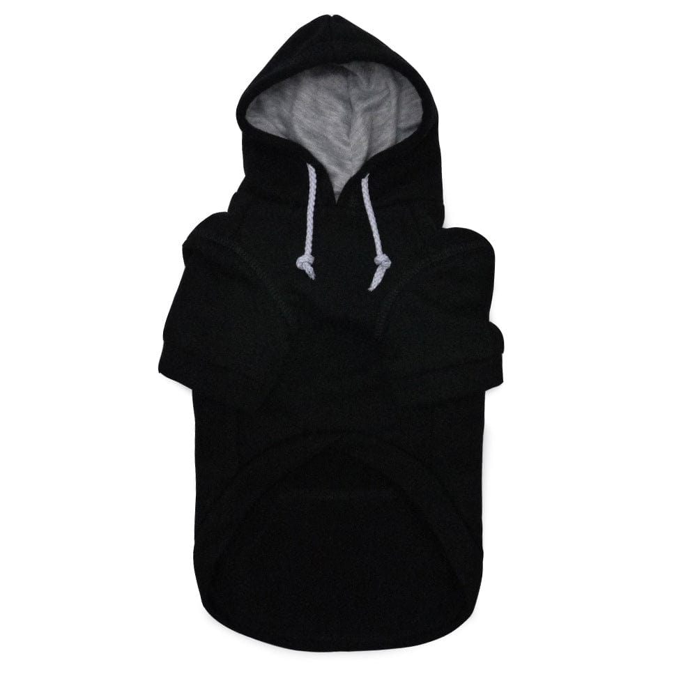 Drawstring Hoodie Black