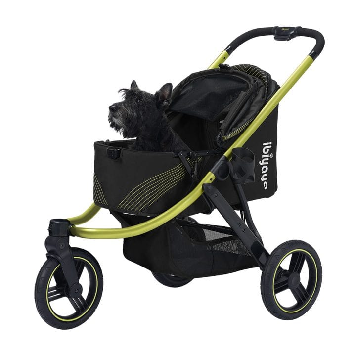 The Beast Pet Jogging Stroller- Jet Black