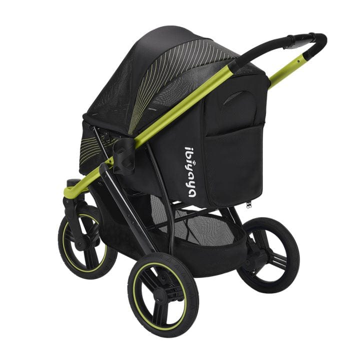 The Beast Pet Jogging Stroller- Jet Black