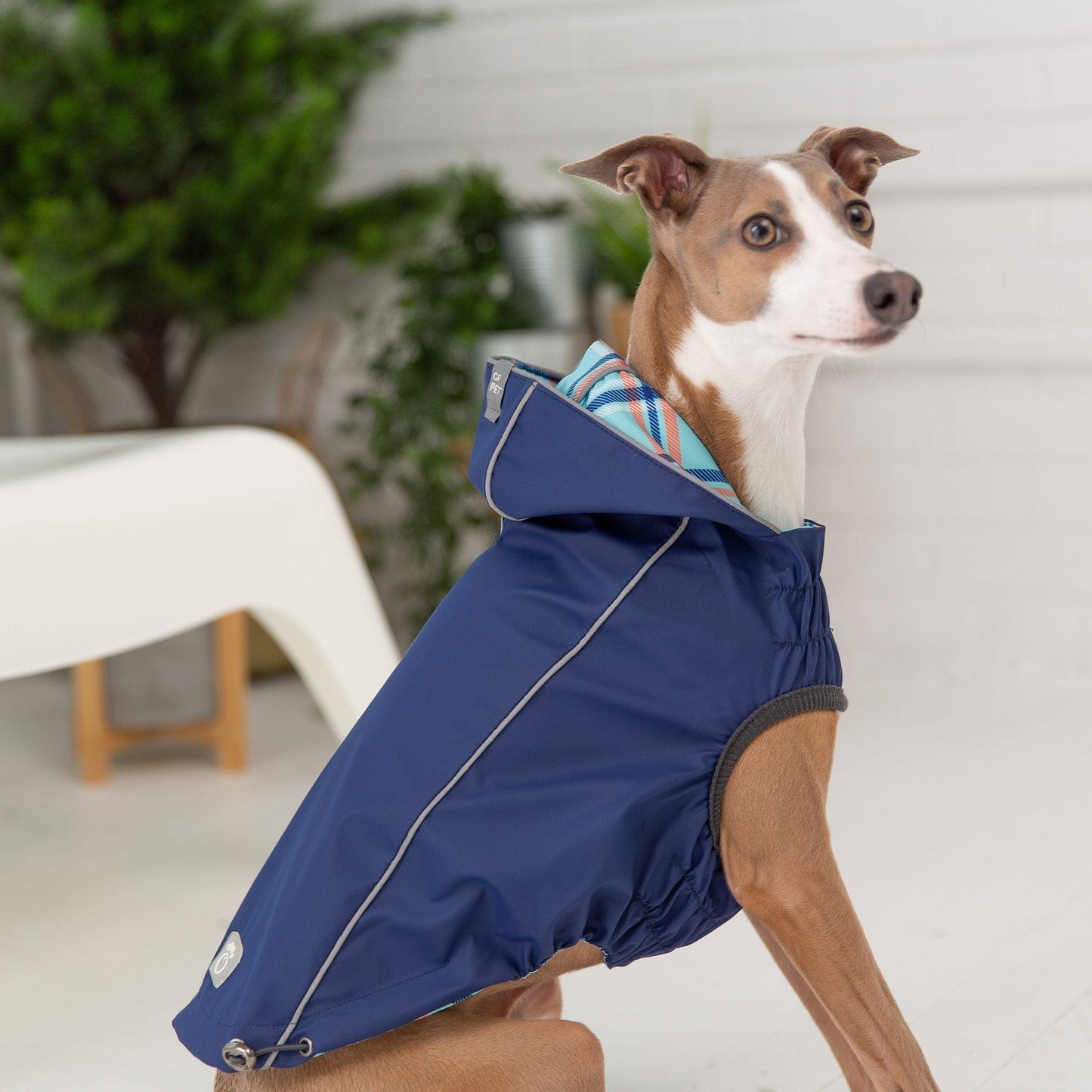 GF Pet - Reversible Elasto-Fit Raincoat - Navy