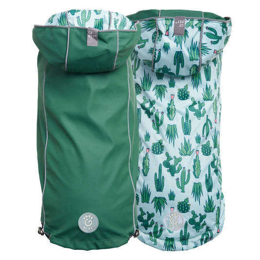 GF Pet - Reversible Elasto-Fit Raincoat - Green/Green