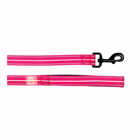 GF Pet - Reflective Leash - Neon Pink